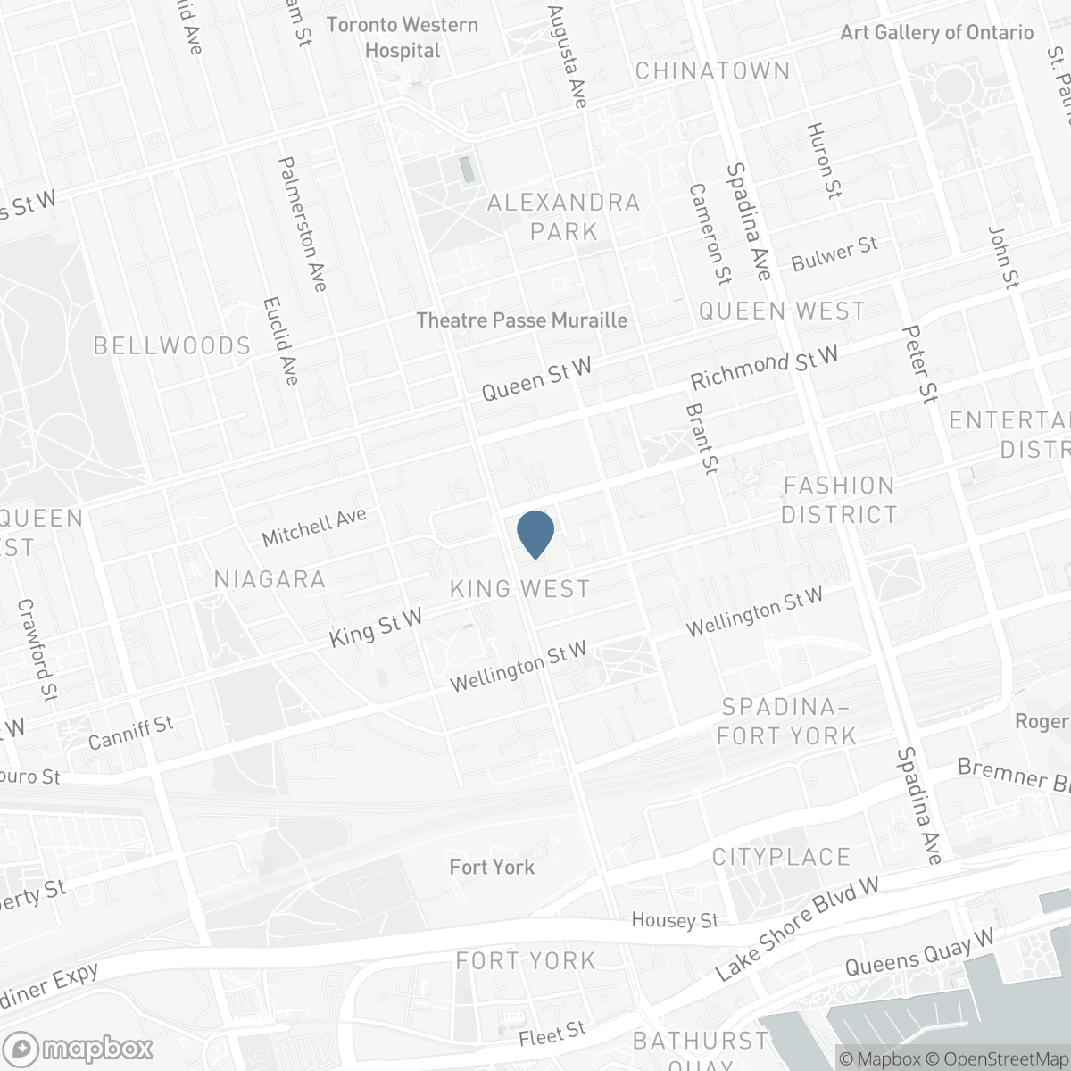 LPH12 - 525 ADELAIDE STREET W, Toronto, Ontario M5V 1T6